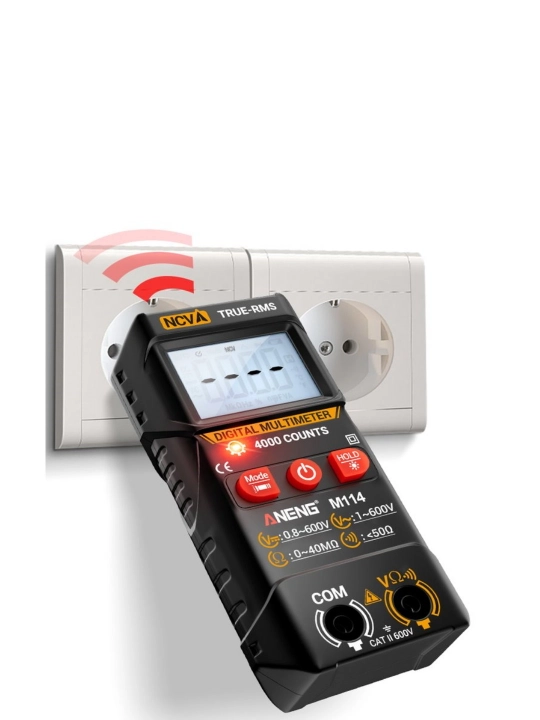 Raqamli avtomatik multimetr, tester, NCV