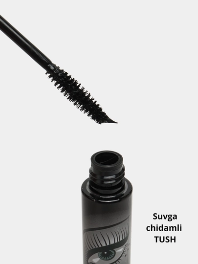 Тушь для ресниц, удлиняющие, придающие объем, черная