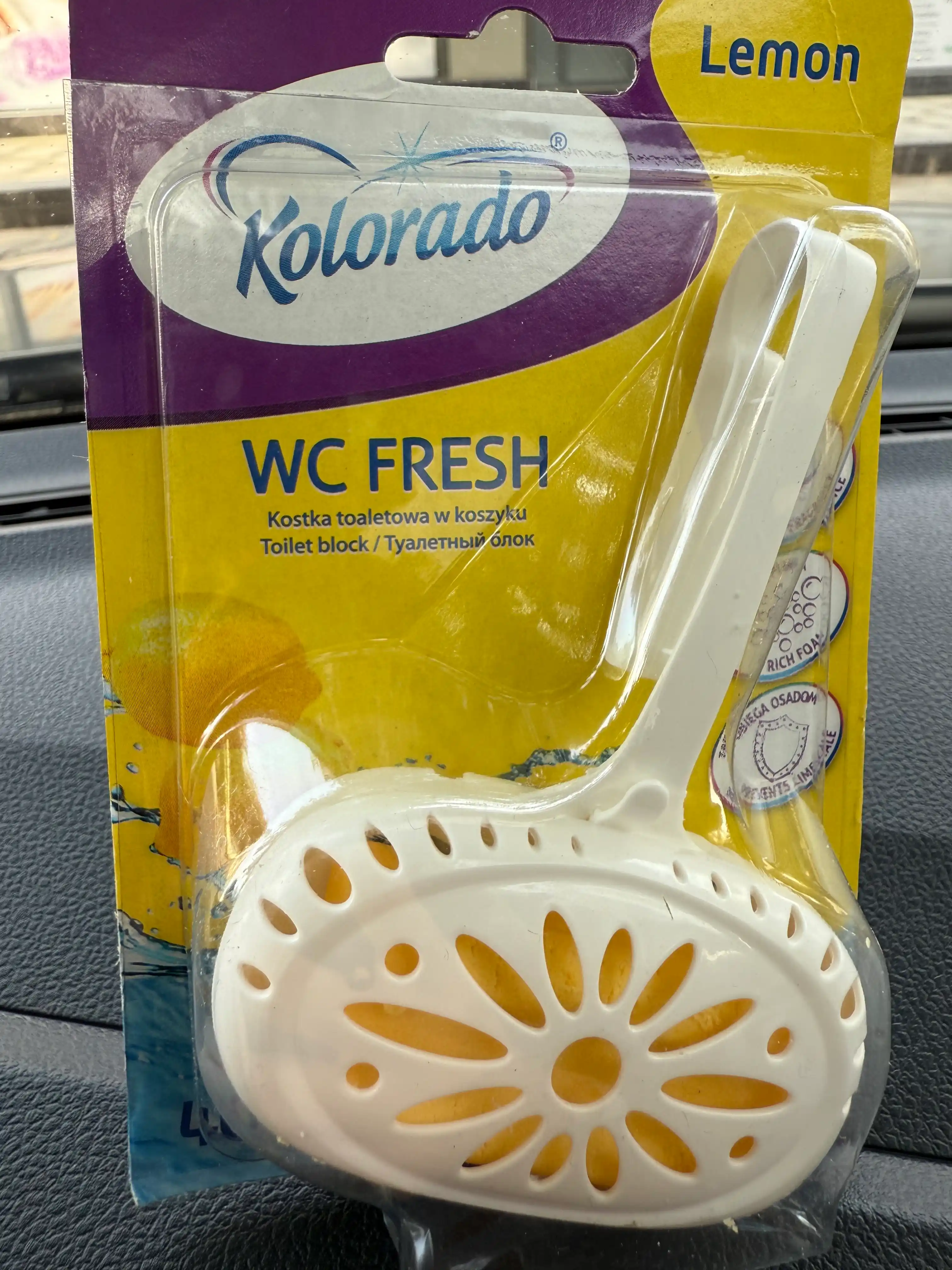 KOLORADO pardoz bloki WC Fresh Lemon