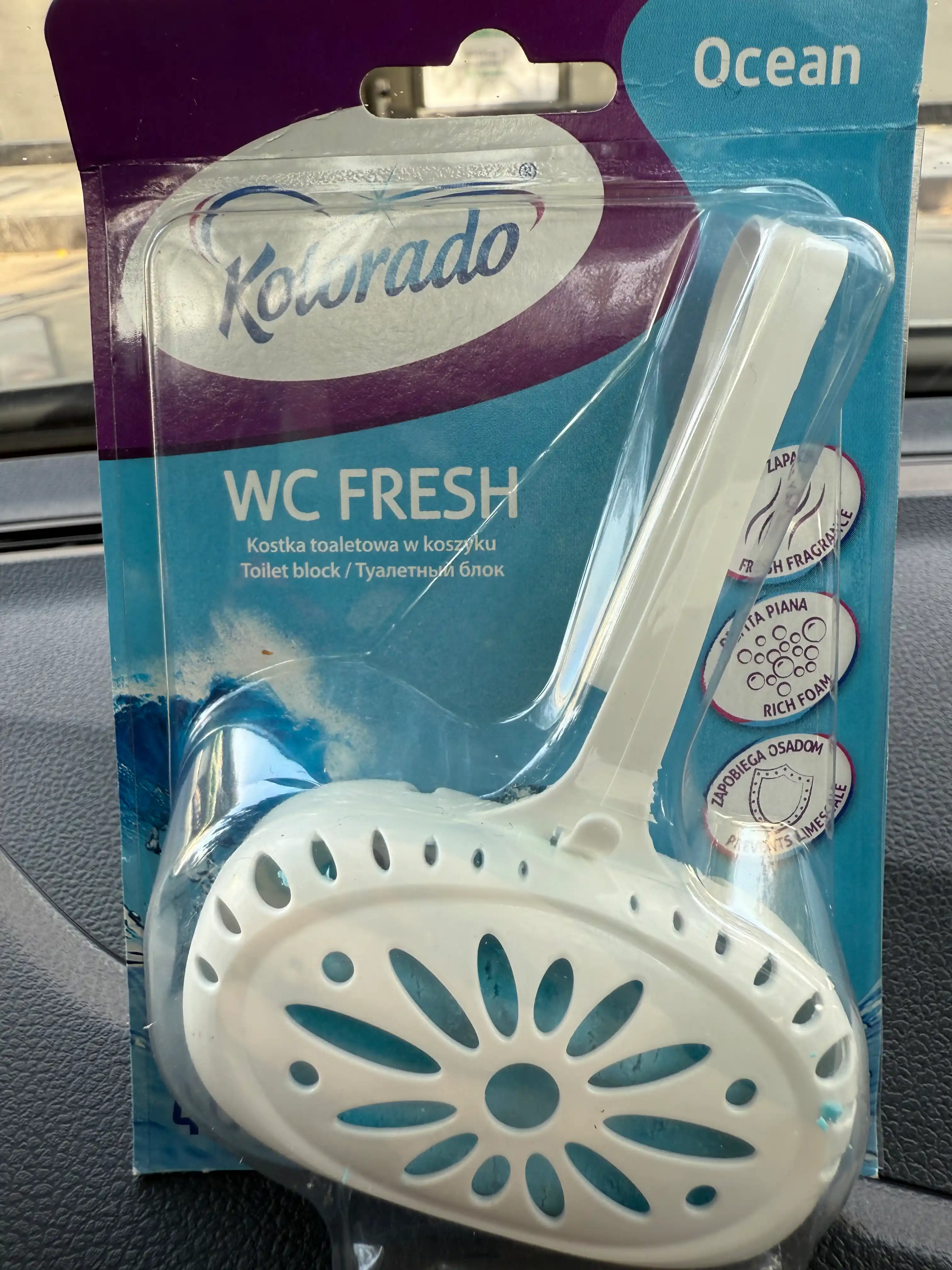 KOLORADO WC Fresh Ocean dengiz pardoz bloki, 40 g 