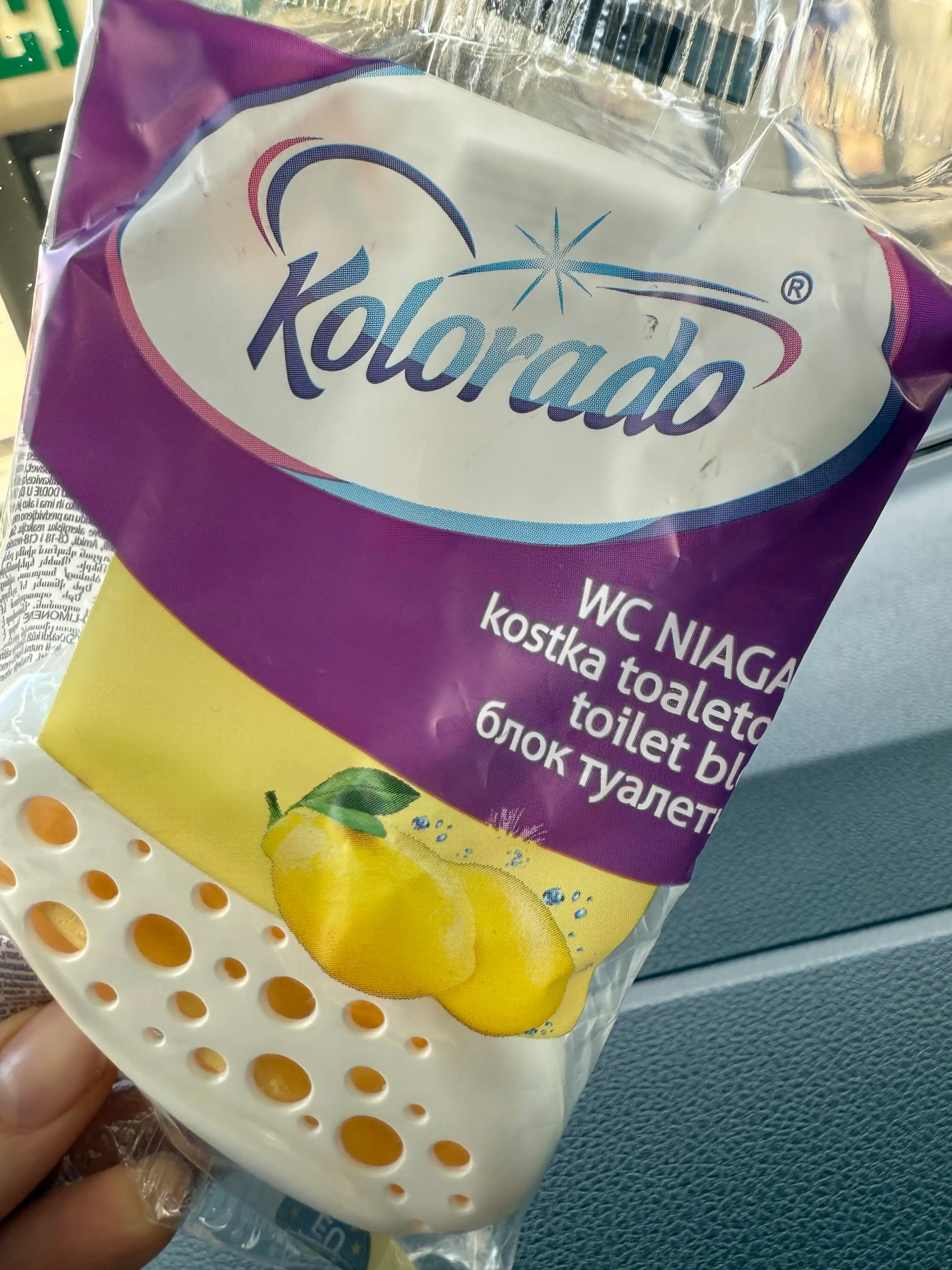 Tualet bloki Kolorado WC Niagara Lemon (Limon), 35 g