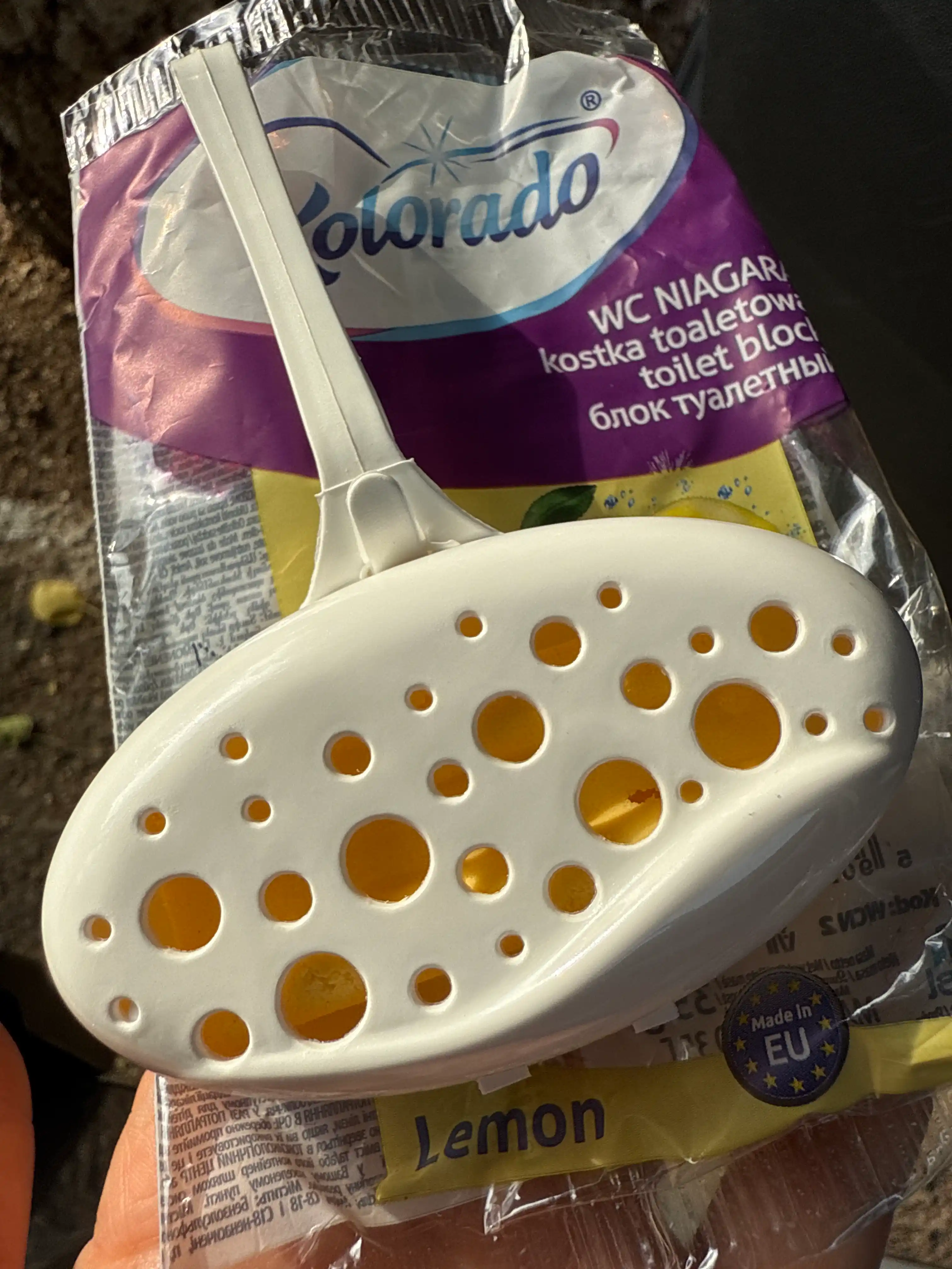 Tualet bloki Kolorado WC Niagara Lemon (Limon), 35 g
