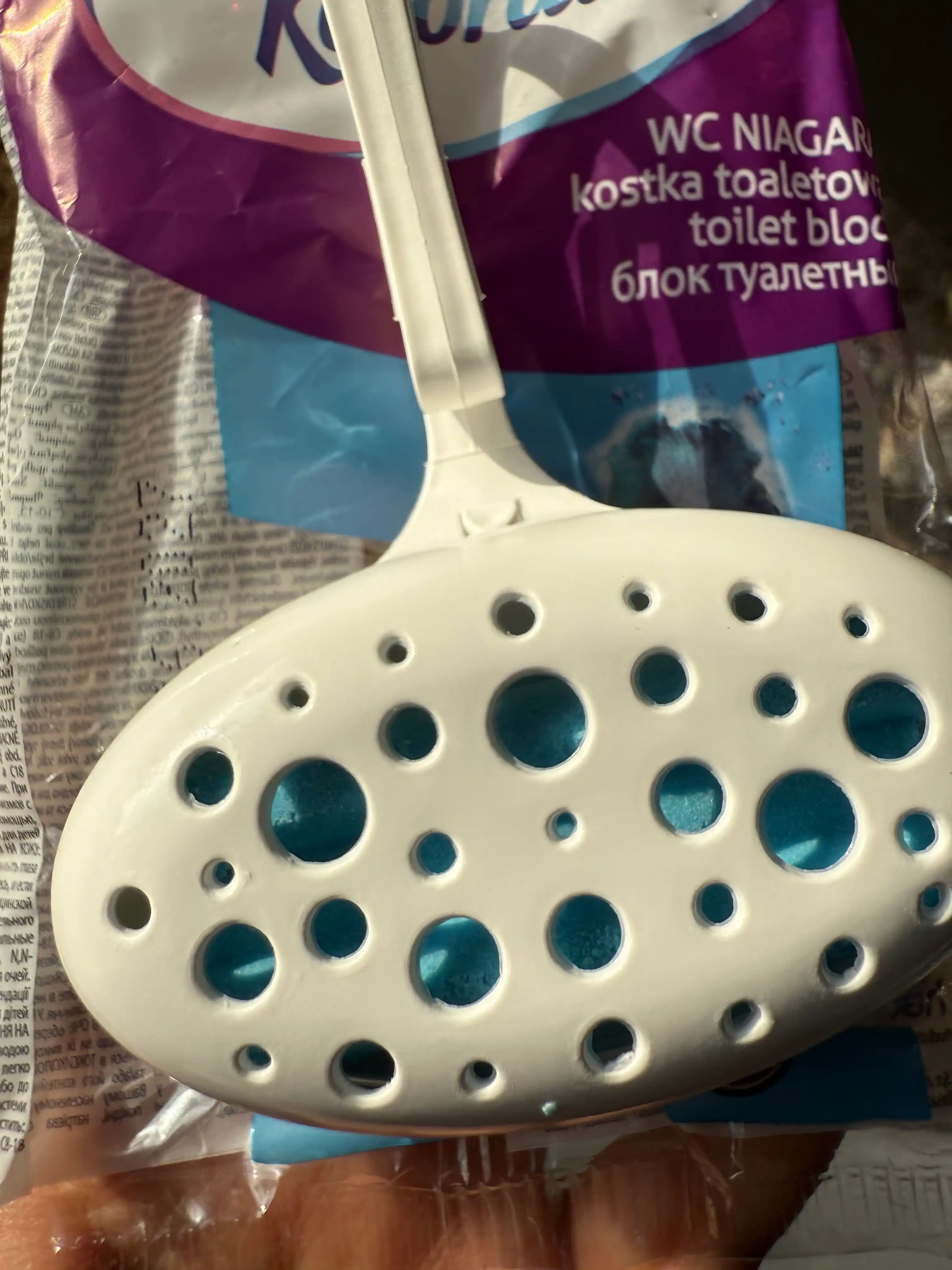 KOLORADO WC Niagara Ocean (Dengiz) unitaz bloki, 35 g