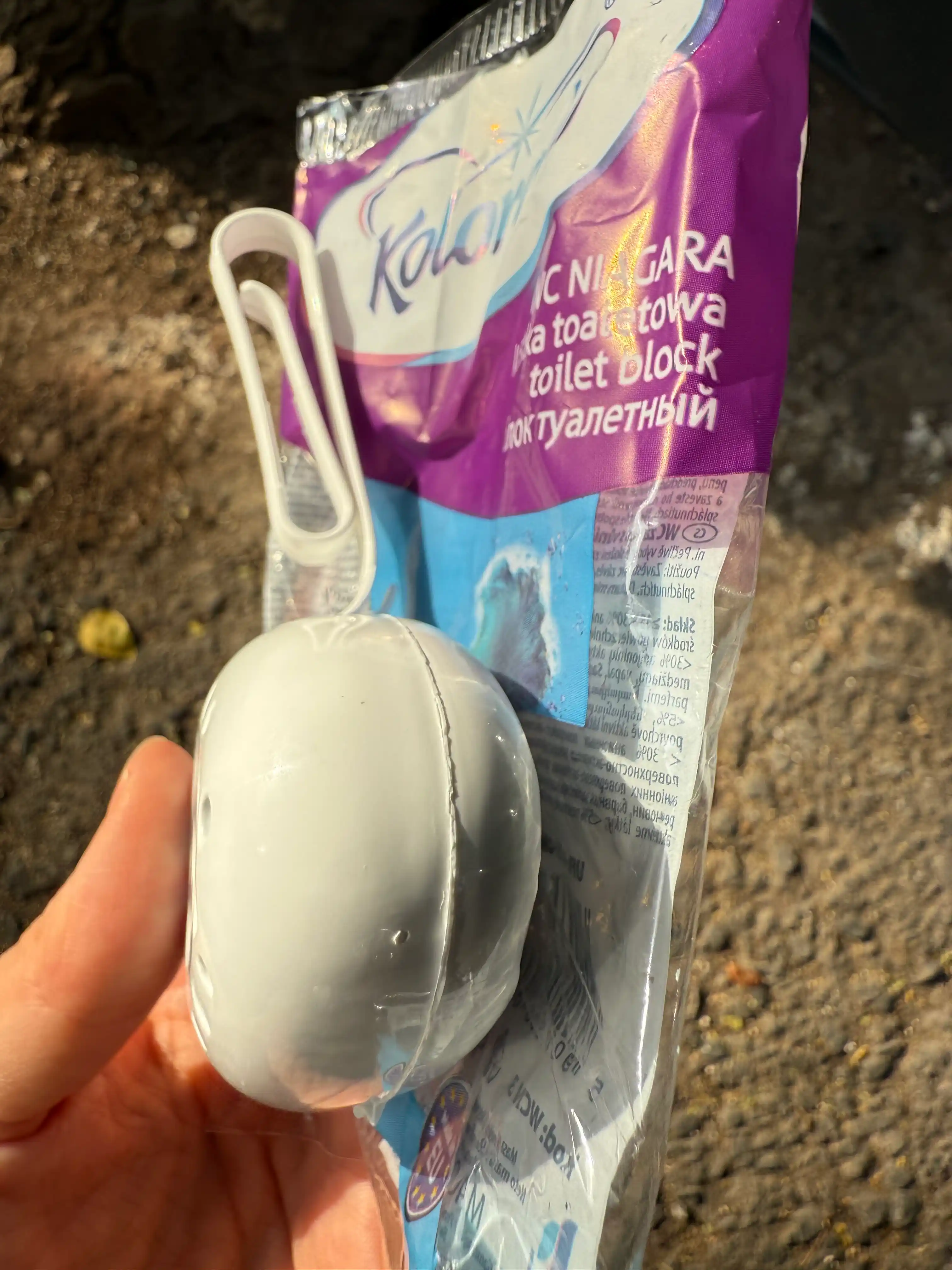 KOLORADO WC Niagara Ocean (Dengiz) unitaz bloki, 35 g
