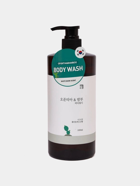 Opuntia & Bamboo Body Wash aroma White Musk Scent Гель для душа - 