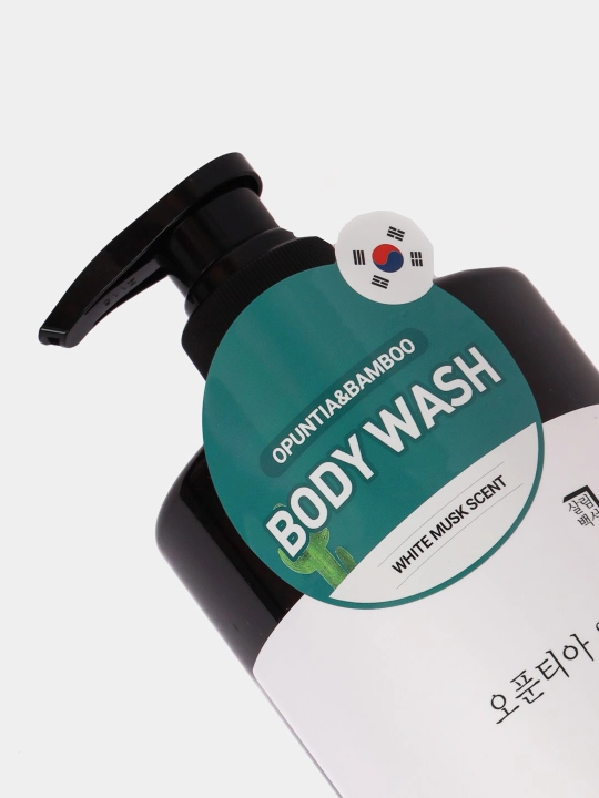 Opuntia & Bamboo Body Wash aroma White Musk Scent Гель для душа