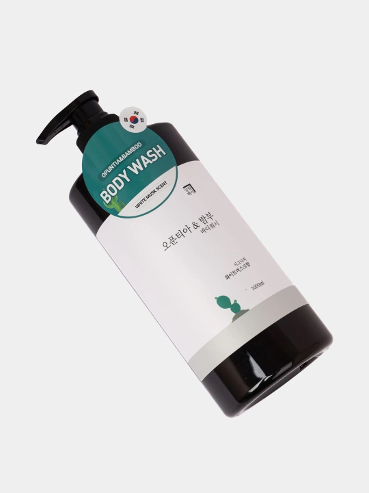 Opuntia & Bamboo Body Wash aroma White Musk Scent Гель для душа