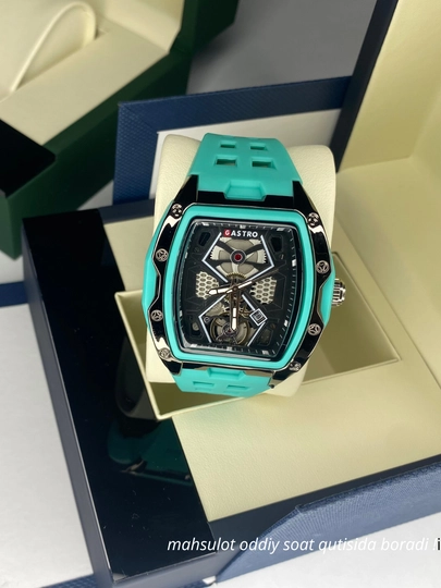 Мужские наручные часы Richard Mille с указателем даты — DUCHE-RICHARD-БИРЮЗ