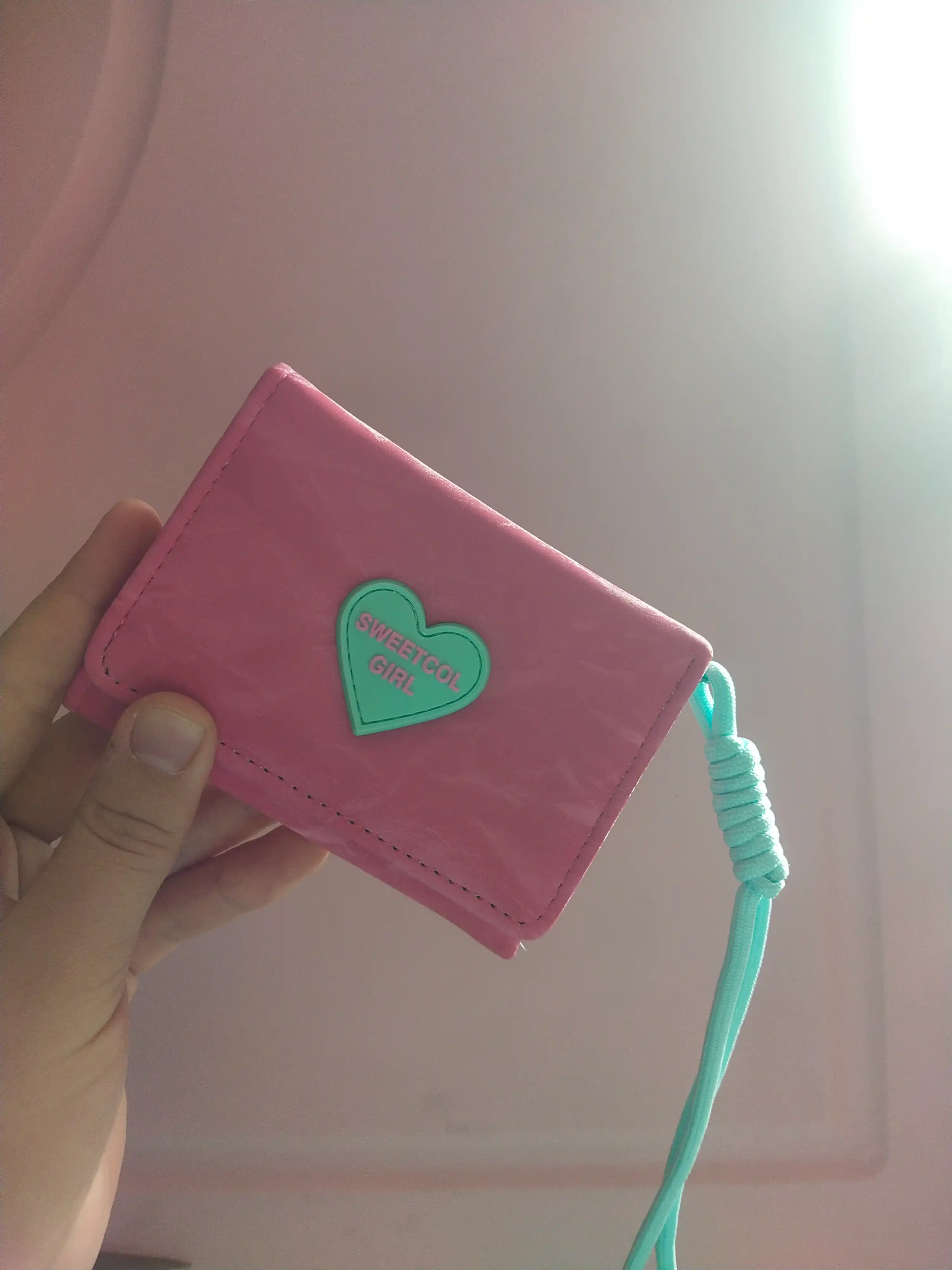 Компактный кошелек для женщин и девочек, cardholder