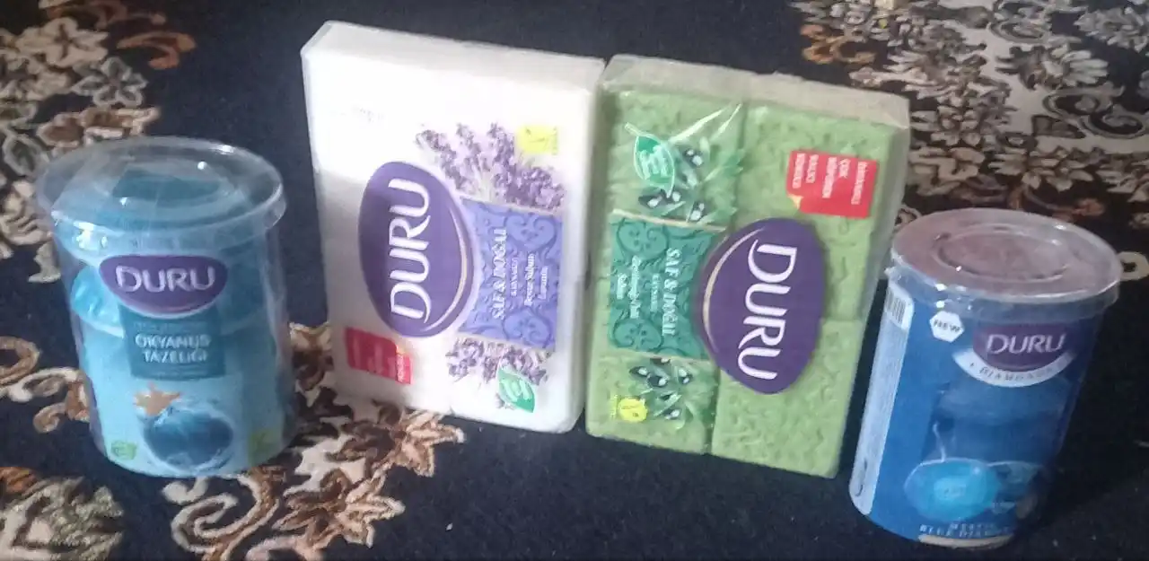 Мыло Duru Fresh Sensations Океанский бриз, 4шт, 400г