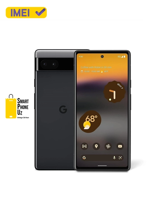 Google Pixel 6a, AQSH, Android, Wi-Fi, Bluetooth, 6,1", 6GB, 128GB - 