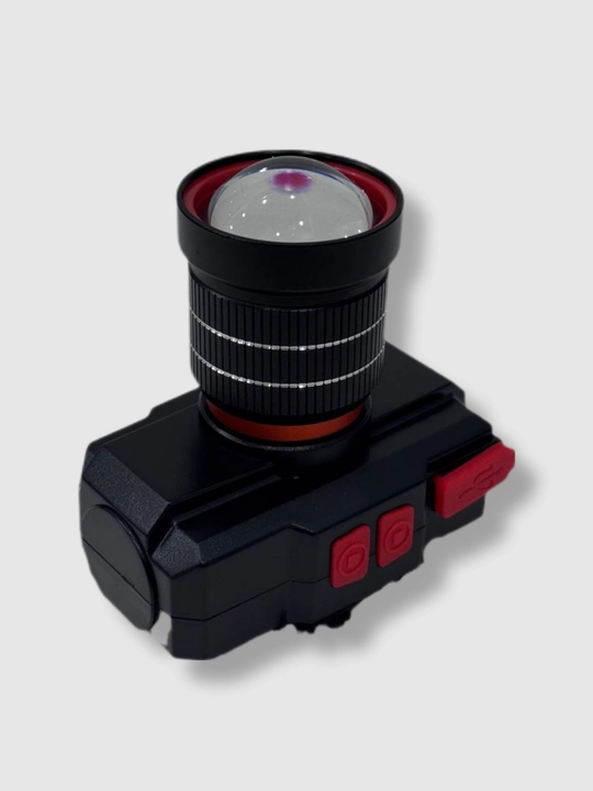 Professional LED bosh fonar — kuchli, quvvatlanuvchi chiroq fanar, Fonar, Batareyka