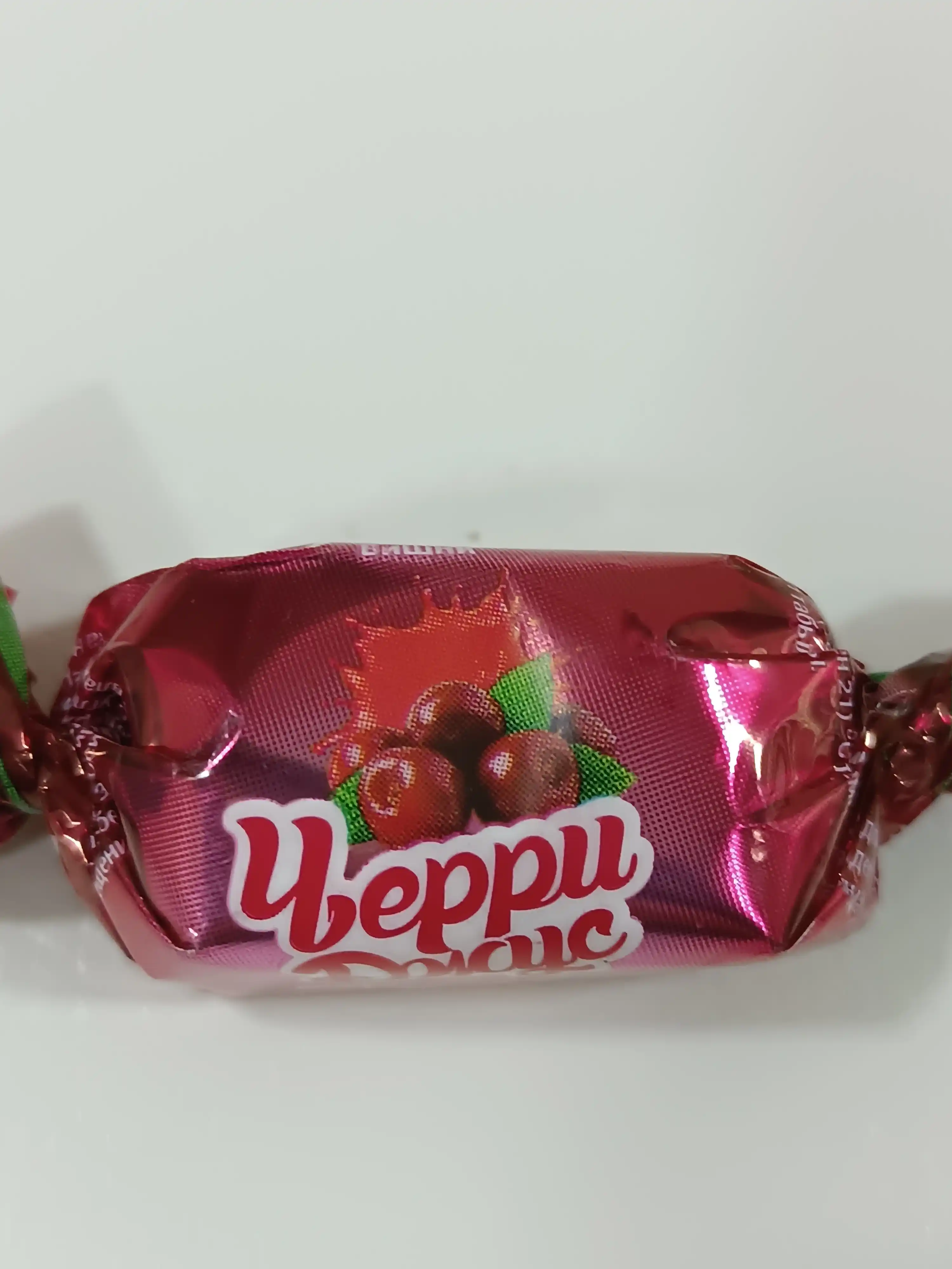 Sladunitsa - Konfetlar Apel Jus jele va shokoladli Cherry Jus, 500 g
