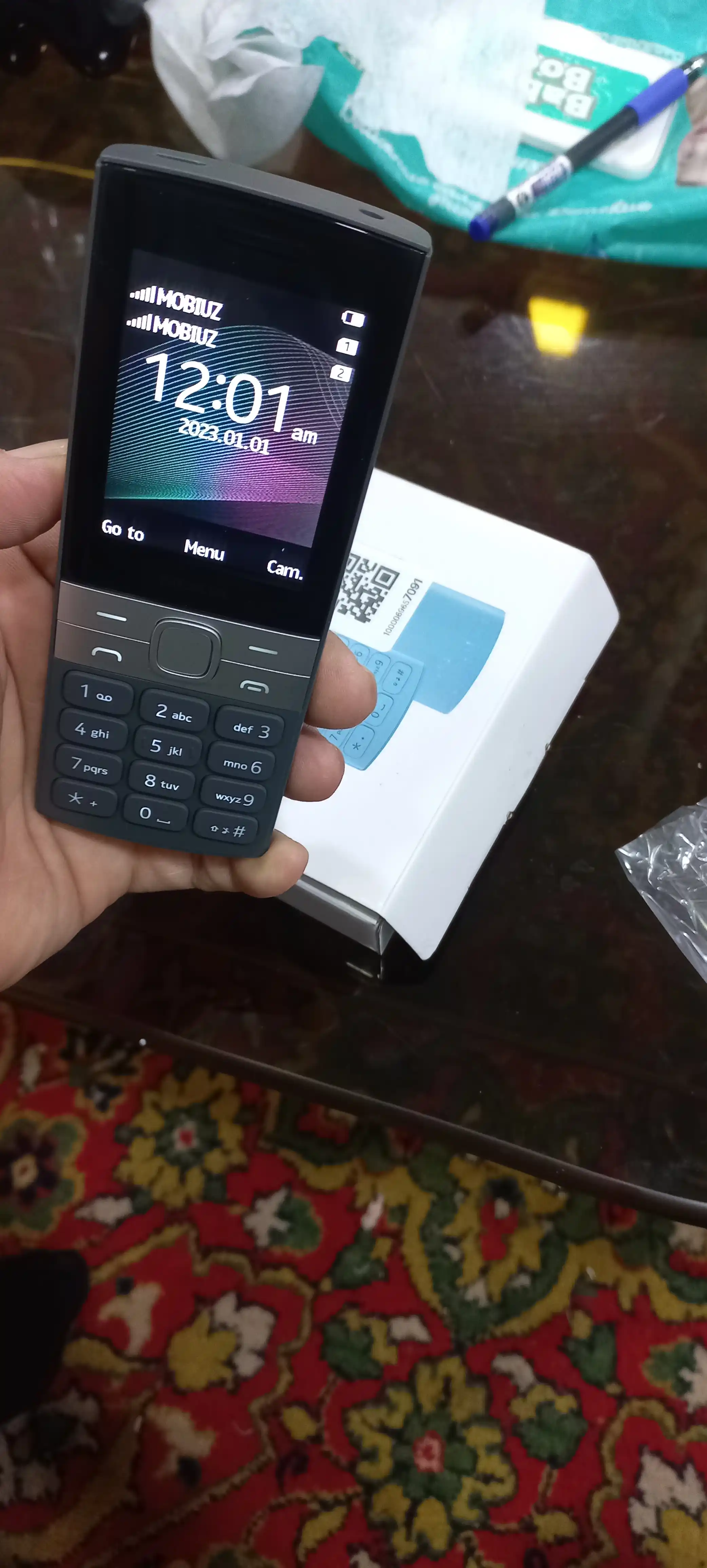 Nokia 150 Classic tugmali telefon 2 ta SIM karta