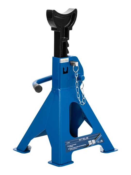 Sozlanuvchan avtomobil stendlari STELS, 3 t, ko'tarish h 295-425 mm, 2 dona, 51627