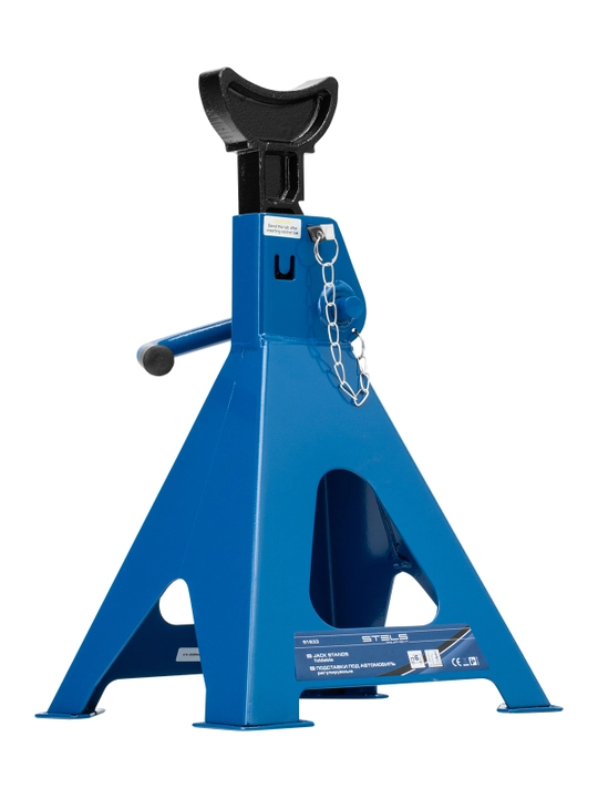 Sozlanishi mumkin avtomobil stendlari STELS, 6 tonn, ko'tarish 385 - 600 mm, 2 dona, 51633