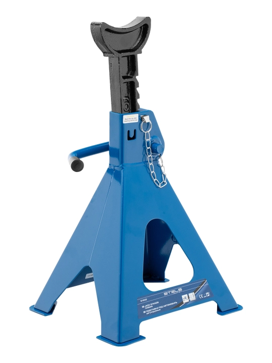 Sozlanishi mumkin avtomobil stendlari STELS, 6 tonn, ko'tarish 385 - 600 mm, 2 dona, 51633