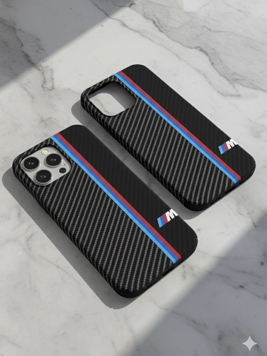 Чехол для iPhone карбоновый, MagSafe, 14, 15, 16, 17, Pro Max, жёсткий