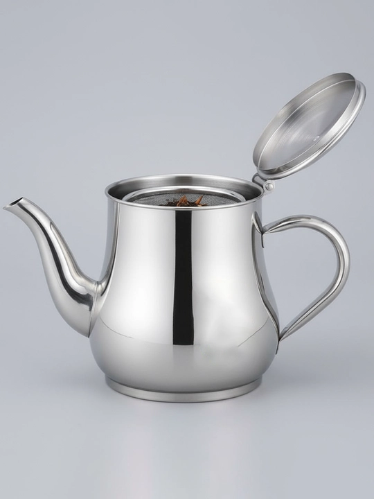 Samovar uchun metall elakli zanglamaydigan po‘latdan yasalgan choynak