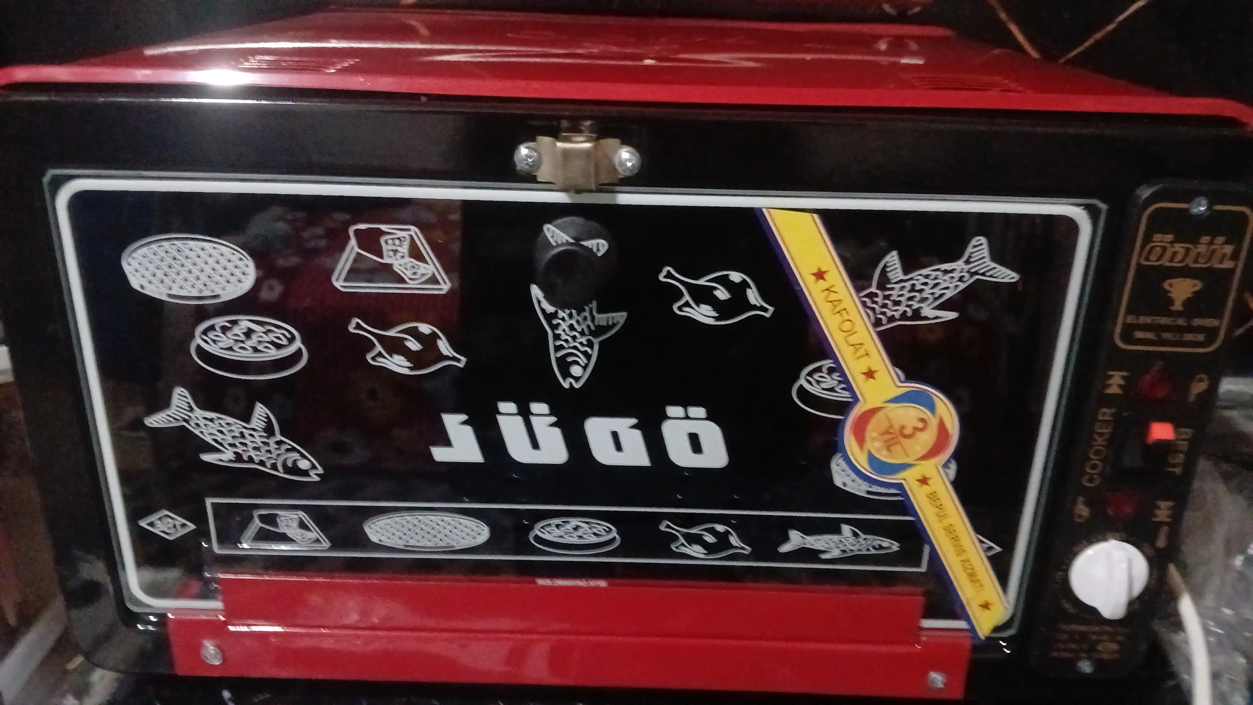 ODUL-1010 mini pechka elektr duxovkasi, 36 litr, 3 yillik bepul kafolat