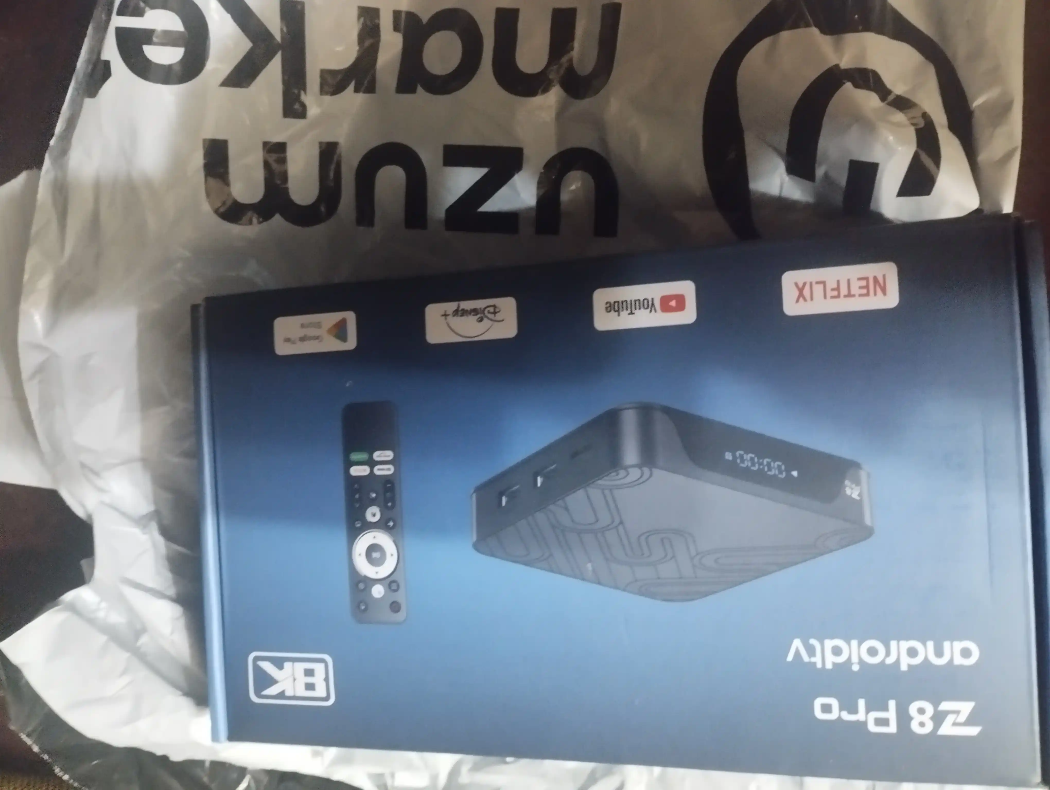 Android TV приставка Z8 Pro 8K / Смарт приставка для телевизора/Google TV Wi-Fi BT YouTube