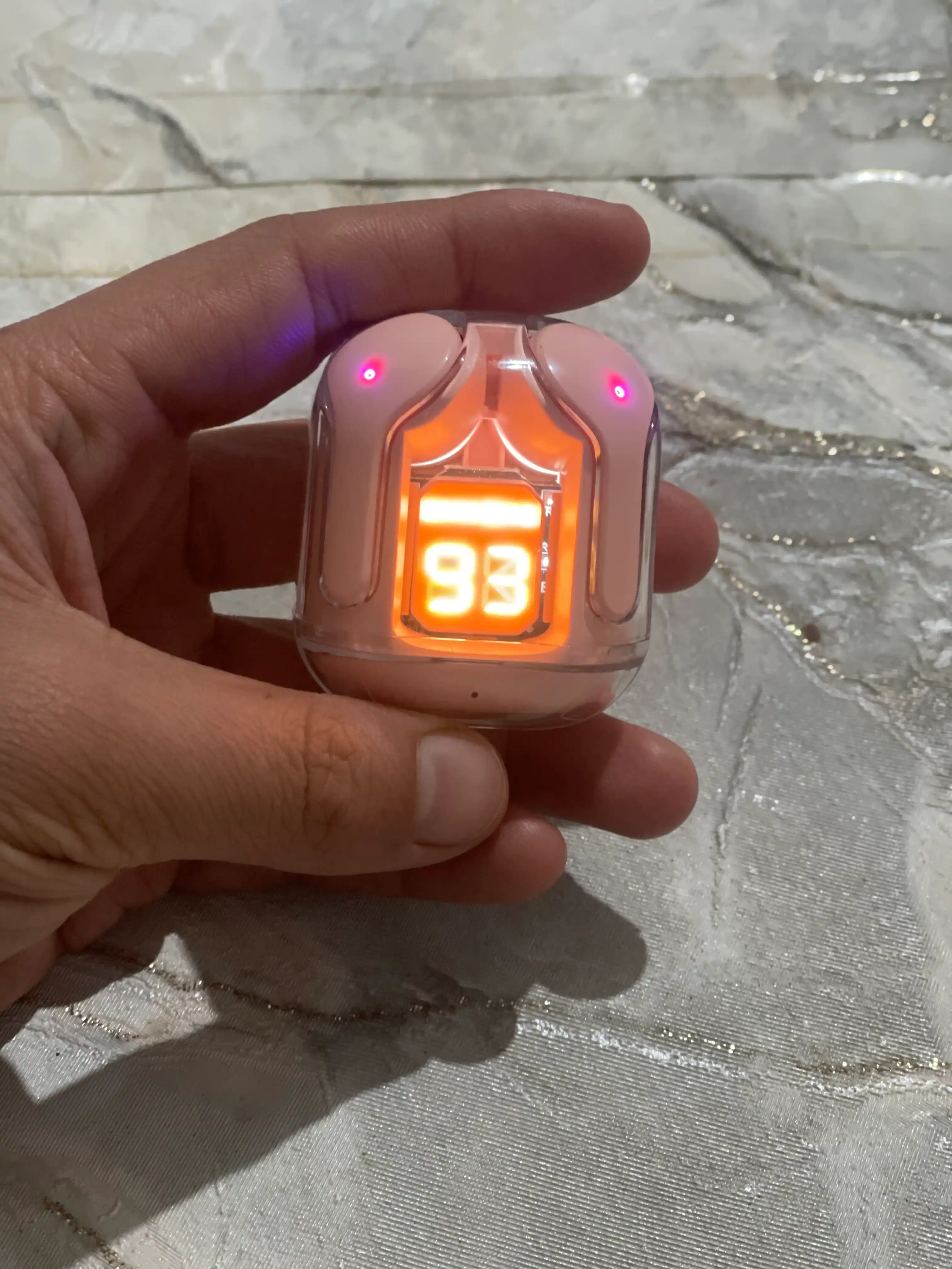 Simsiz Bluetooth quloqchinlar, Air 31, displey, mikrofon va shovqinni kamaytirish bilan bil