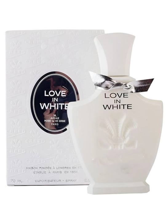 Ayollar uchun parfyumlangan suv CREED LOVE IN WHITE, 75 ml, Made in France - 