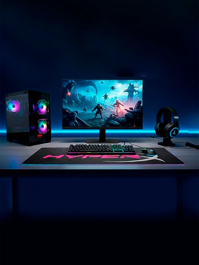 Комплект ПК: i3/i5 12-е поколение, RX580/GTX1660S/RTX2060S, 16GB DDR4, 24' 180Hz монитор
