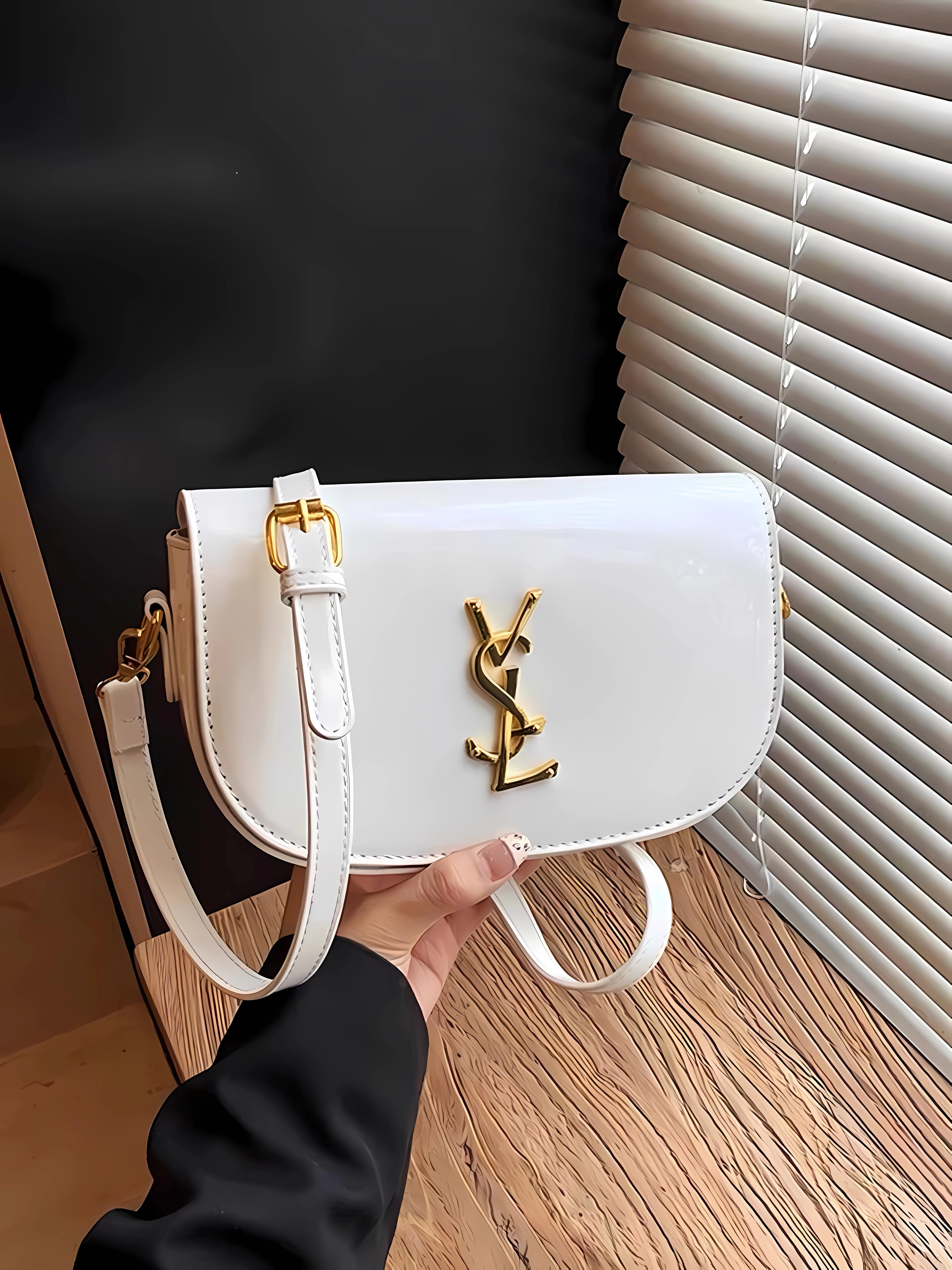 Sumka Rasmi Ayollar uchun MILORA YS Luxe sumkasi — yelkaga taqiladigan sumka, oltin ...