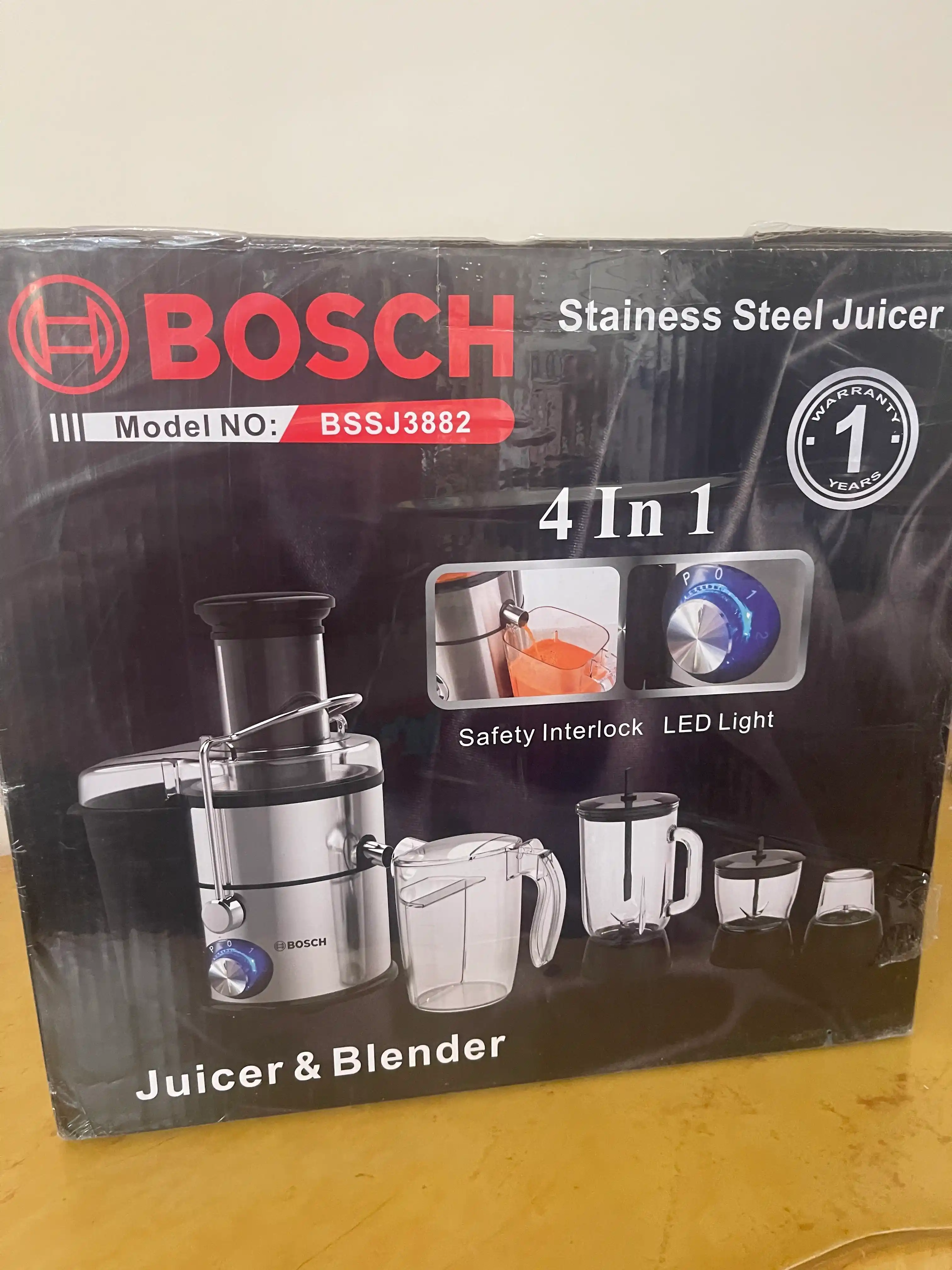4 ta 1 da sharbat chiqargich, Blender, Kofe maydalagich, Sokovijimalka, mikser, blender