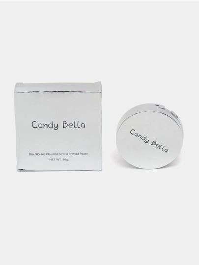 Пудра для лица Candy Bella, матирующая, бесцветная, компактная, для кожи лица, 10 г