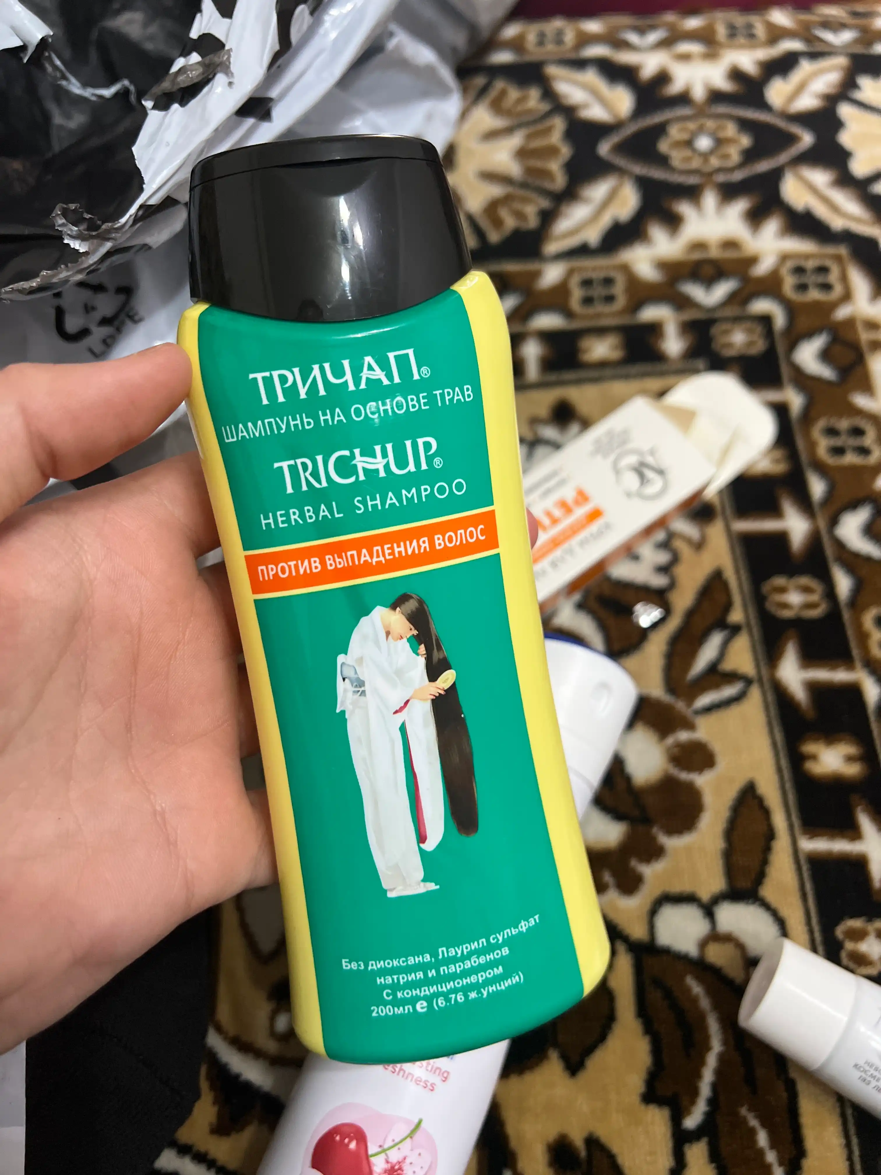 Soch to‘kilishiga qarshi Trichup shampuni, 200 ml - ildizlarni mustahkamlash