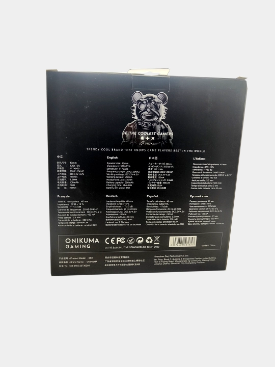 ONIKUMA B60 simsiz o‘yin Bluetooth garniturasi