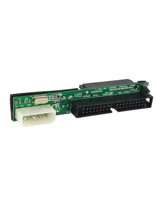 Sata dan IDE 2.5 gacha bo'lgan ayoldan 3.5 dyuymli erkakka 40 pinli adapter konvertori
