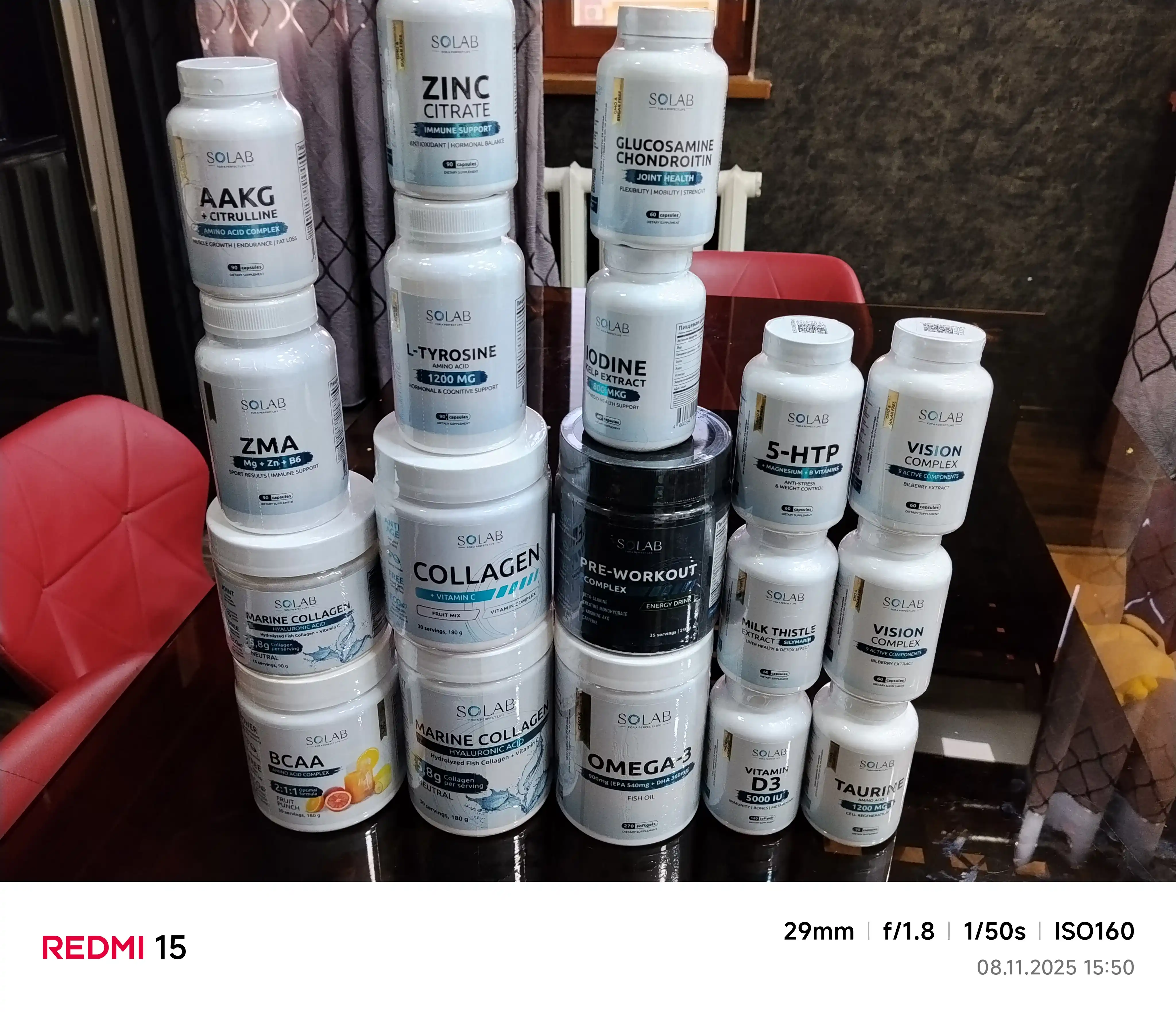 Omega-3, SOLAB, 900мг, 270 kapsula