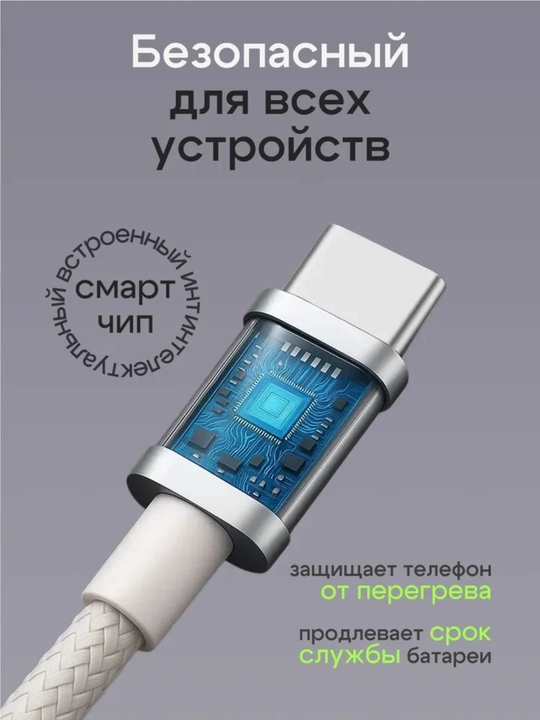 Зарядное устройство iPhone , ORG , блок + кабель +меркан Type-C/Lightning, быстрая зарядка