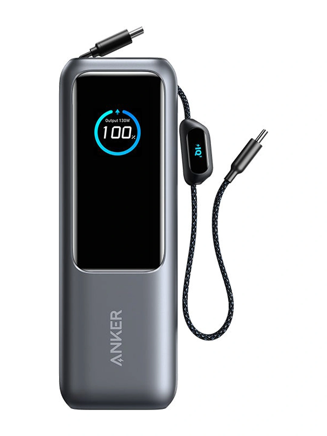 Anker Laptop Power Bank (25000, 165W, oʻrnatilgan va tortib olinadigan kabellar) 2