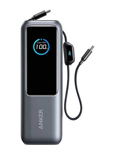 Anker Laptop Power Bank (25000, 165W, oʻrnatilgan va tortib olinadigan kabellar) 2