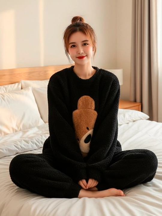 Ayollar uchun pijama tepa past