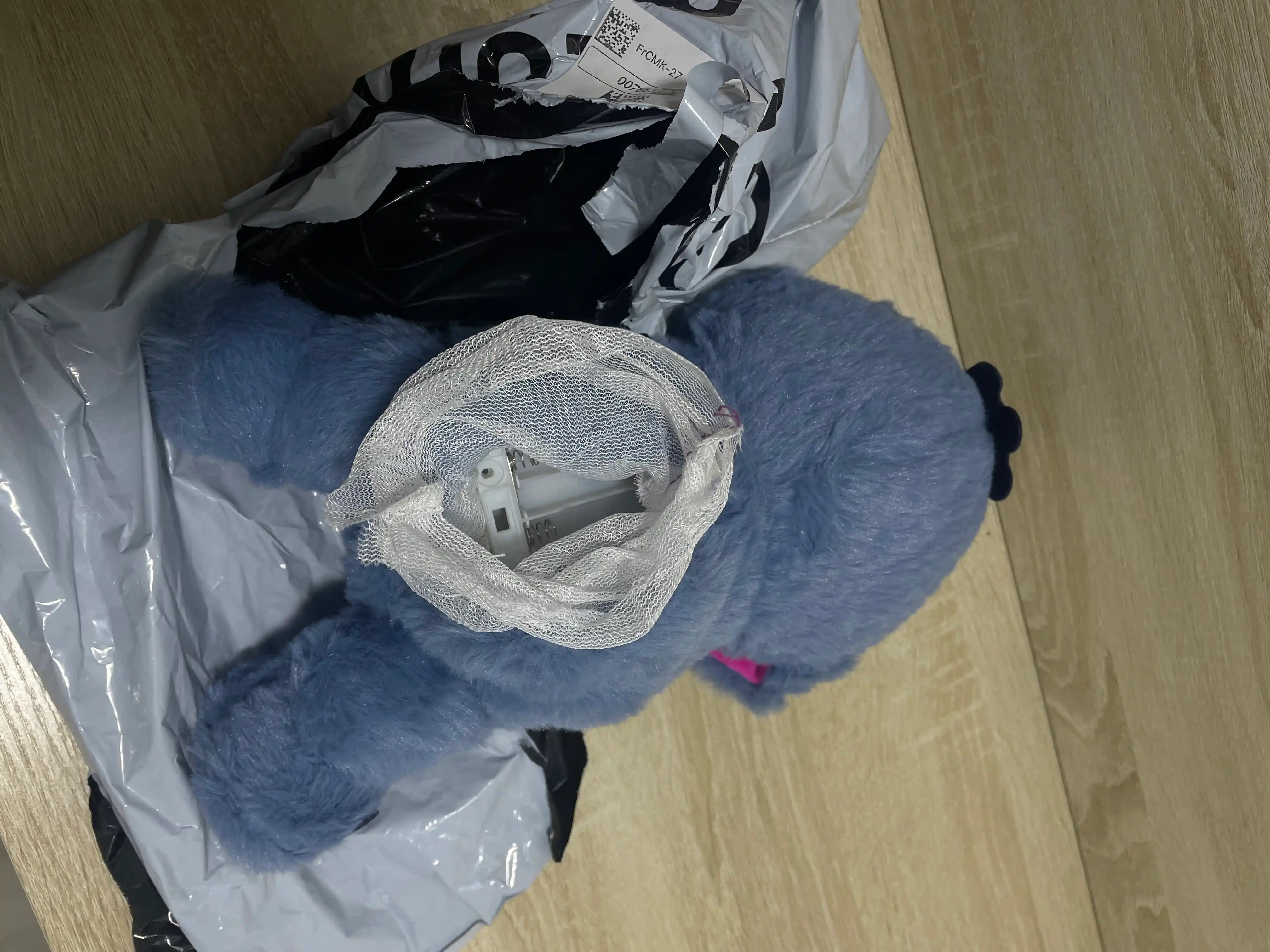 Bolalar uchun rivojlantiruvchi, nafas oluvchi va alla aytayotgan yumshoq o‘yinchoq Mishka va Stich