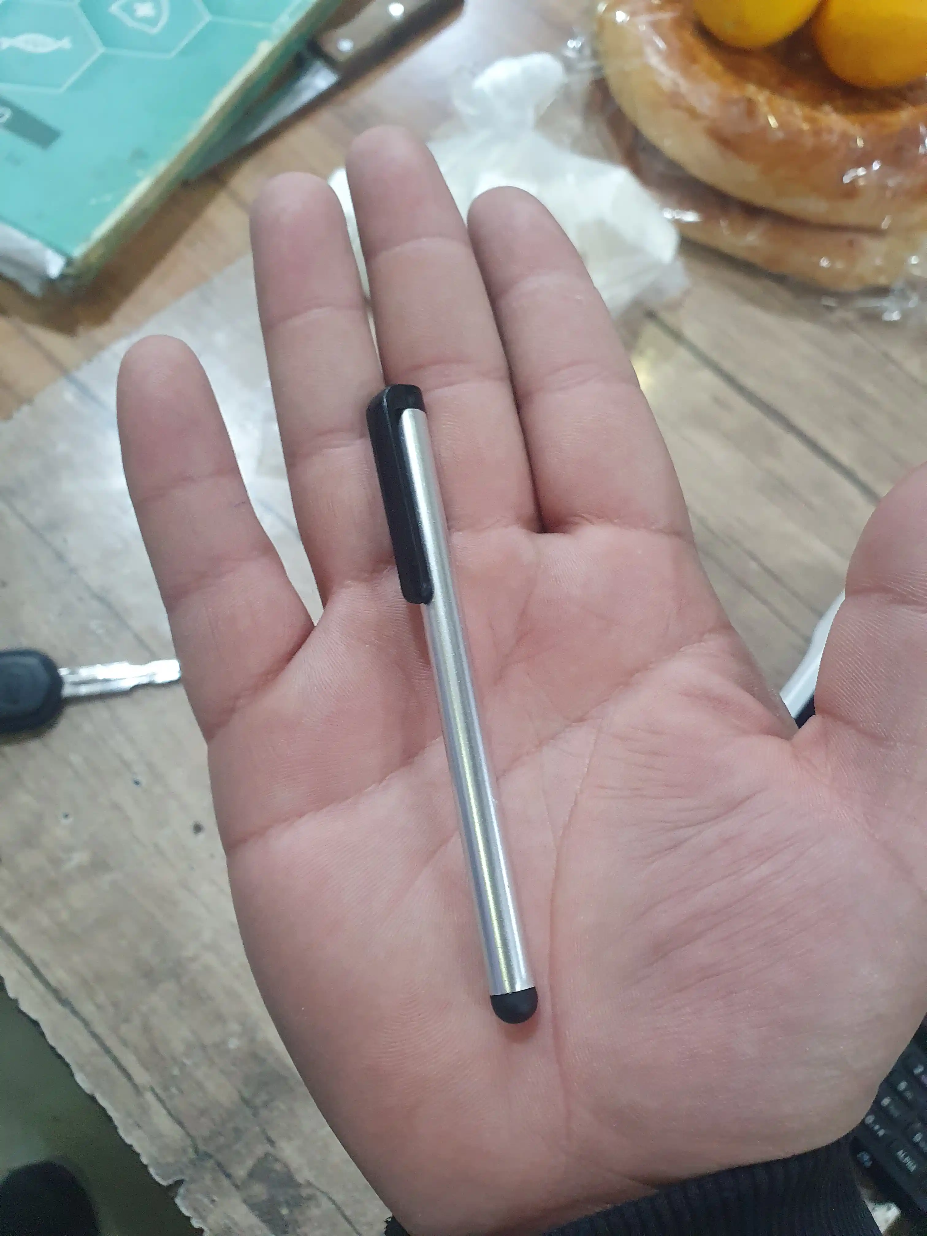 Universal metall stilus ruchka sensor ekranli telefon va planshet uchun