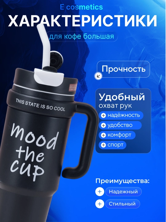 Термокружка  для кофе и чая