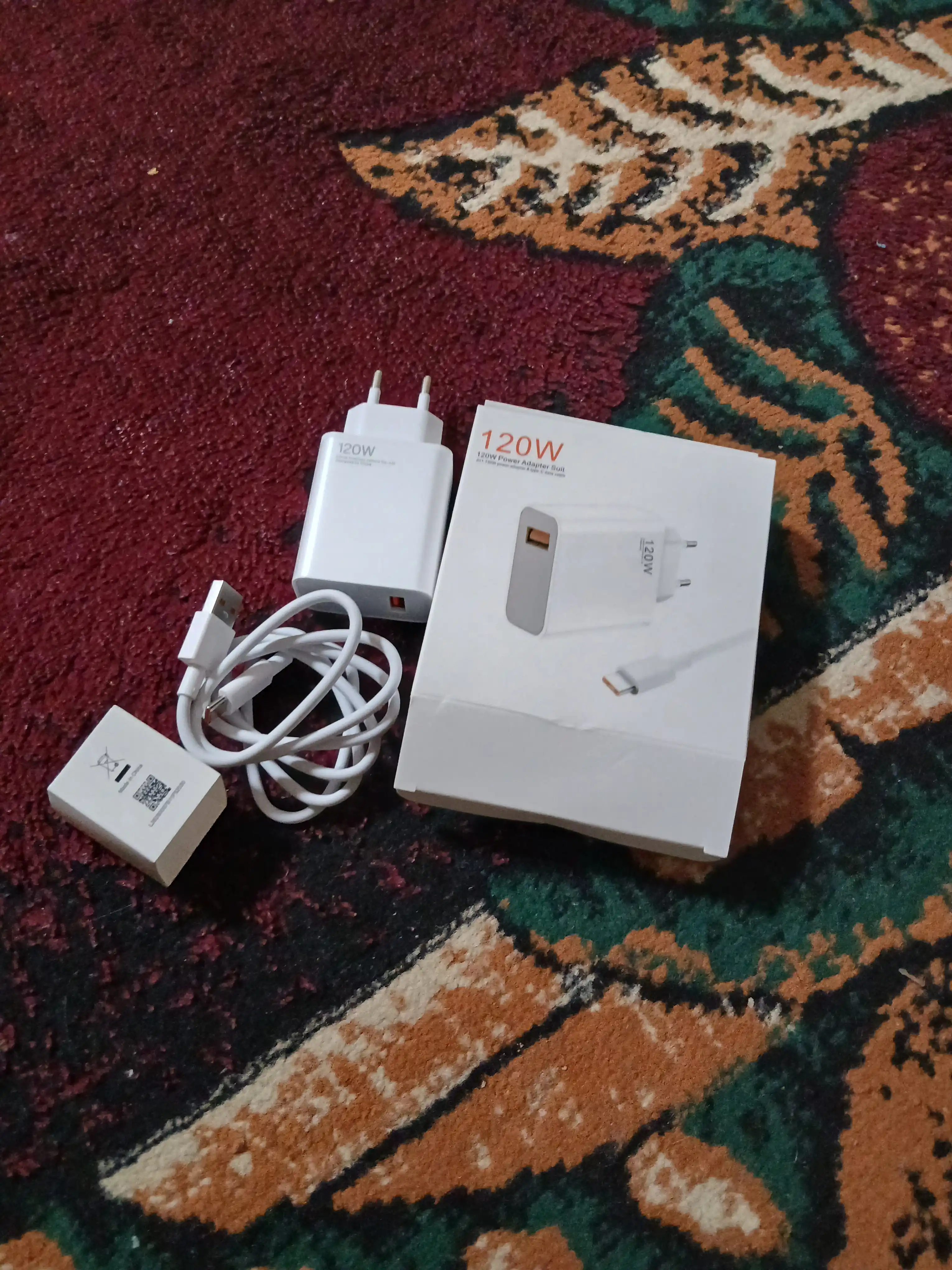 Адаптер питания 120 Вт, зарядное устройство, Redmi, Type-C