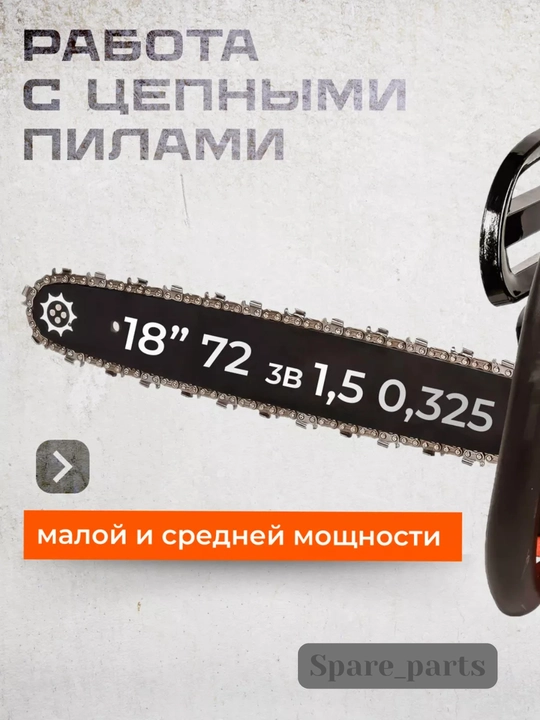 Шина для бензопилы REZZER