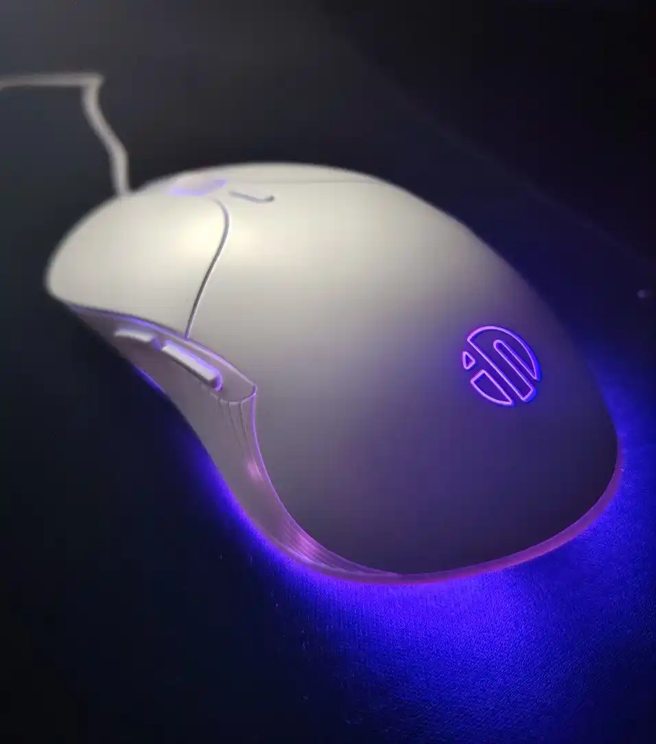O‘yin sichqonchasi, simli, shovqinsiz va RGB yoritgichli, optik sensor, 12800 DPI