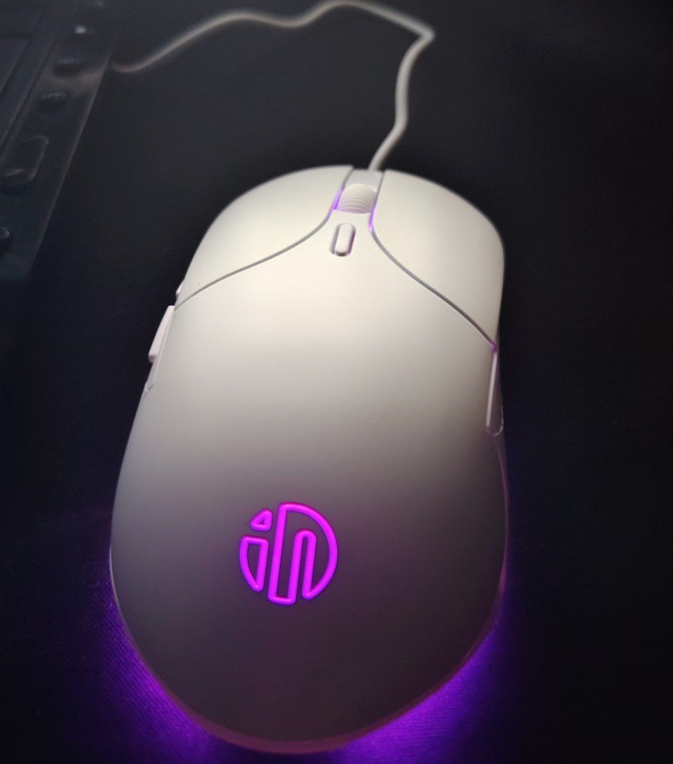 O‘yin sichqonchasi, simli, shovqinsiz va RGB yoritgichli, optik sensor, 12800 DPI