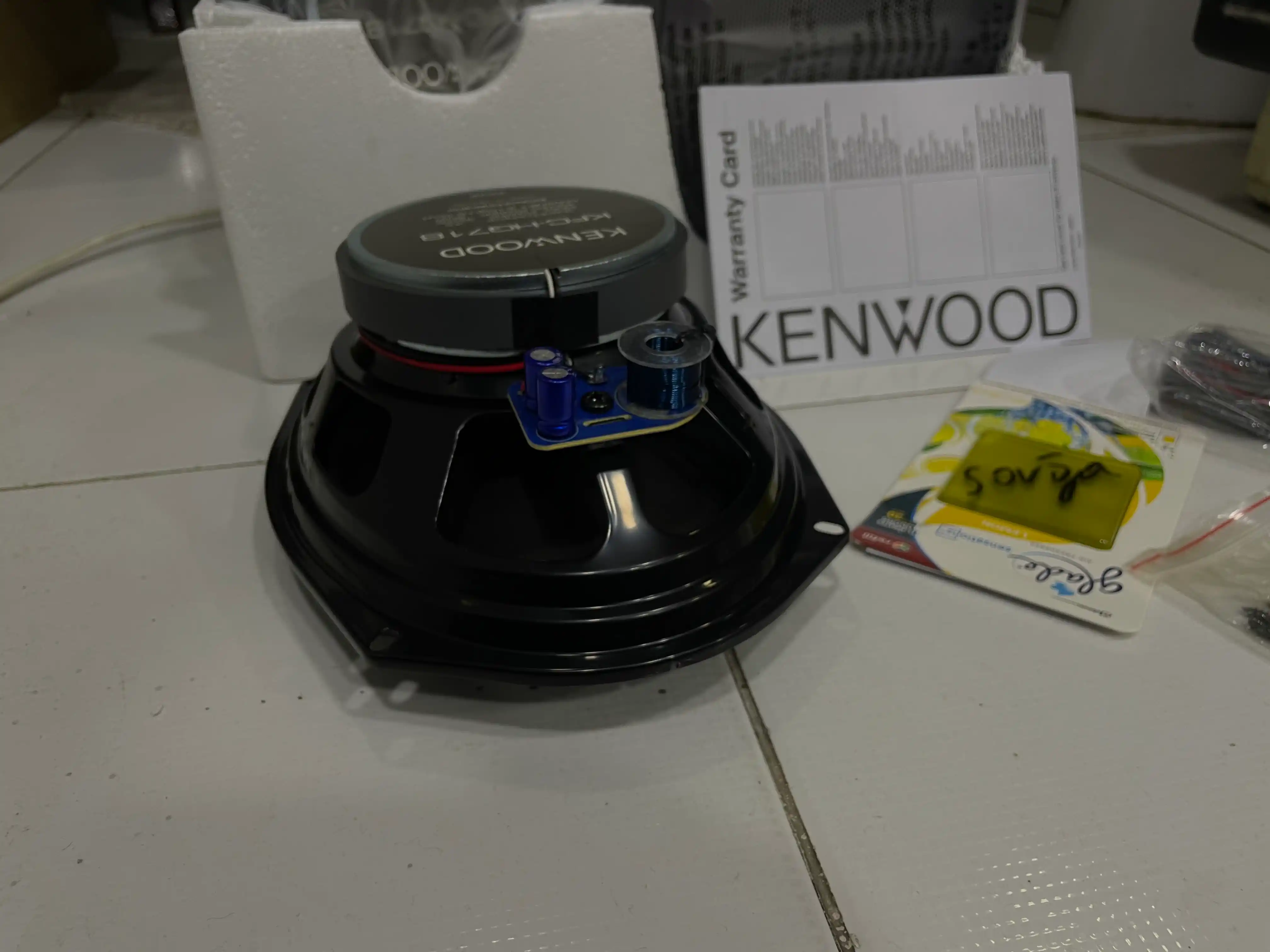 Kenwood kalonka не нуждается в том знаменитом KFC-HQ 718 модель бас усилитель 2 шт