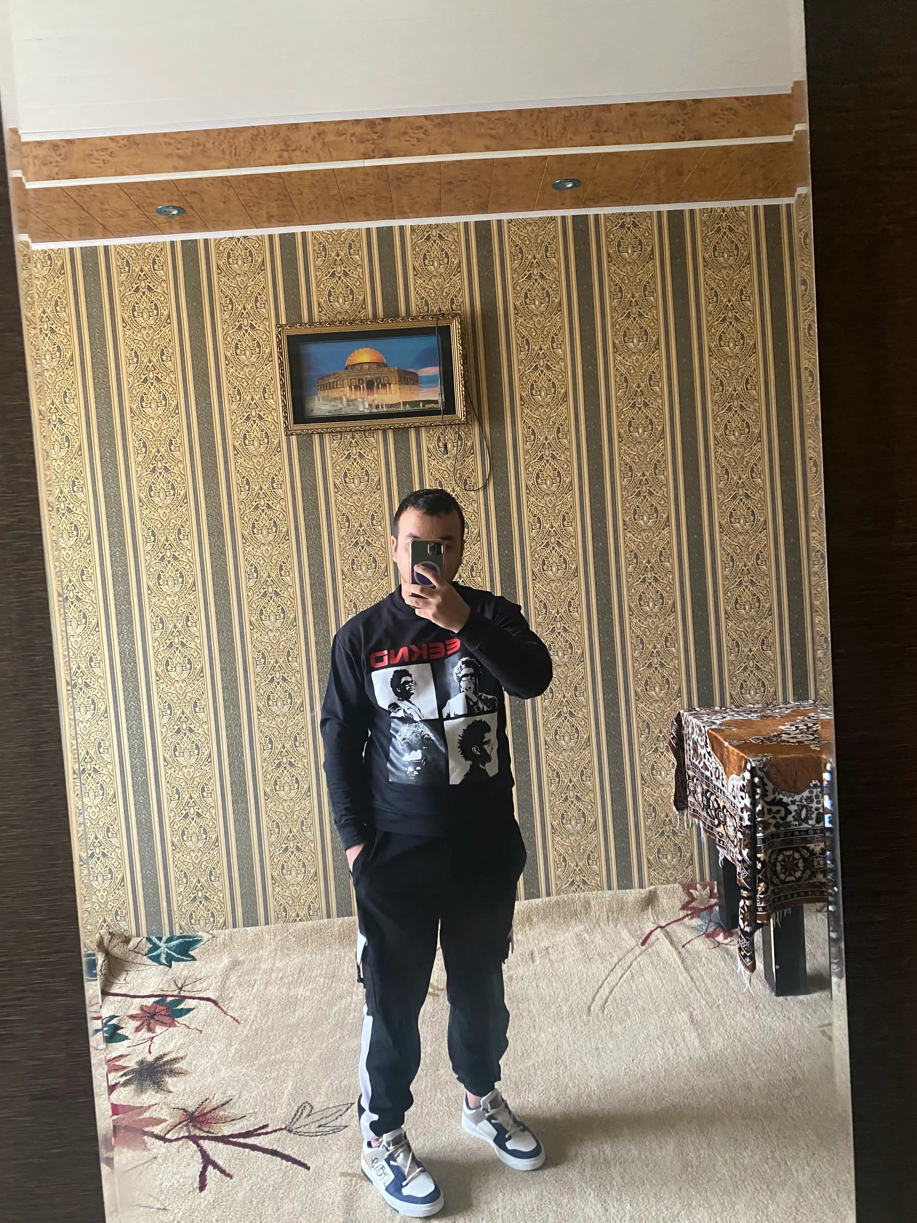 Erkaklar va ayollar uchun THE WEEKND, svitshoti uzun уegli, 80% paxta