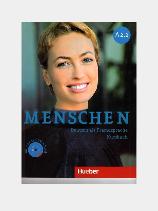 Учебник Menschen A2.2 - книга-курс по изучению немецкого языка. Формат А4 - 