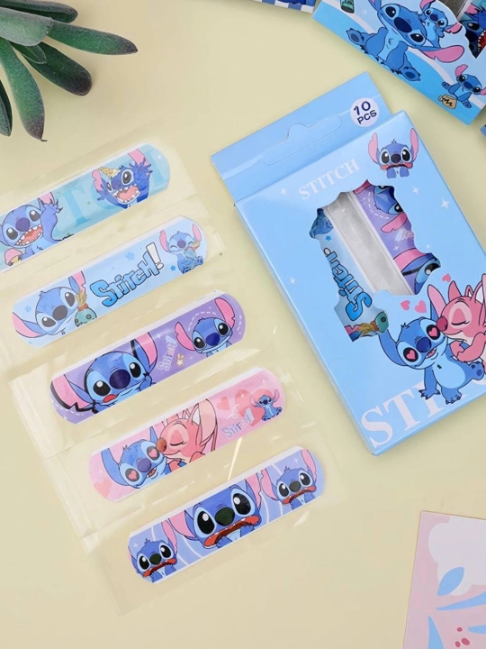 Детский пластырь Stitch, 10 штук